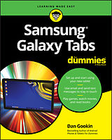 eBook (epub) Samsung Galaxy Tabs For Dummies de Dan Gookin