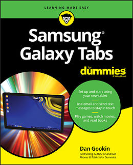 E-Book (epub) Samsung Galaxy Tabs For Dummies von Dan Gookin