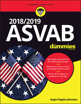 eBook (epub) 2018 / 2019 ASVAB For Dummies de Angie Papple Johnston