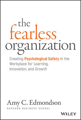 eBook (epub) Fearless Organization de Amy C. Edmondson