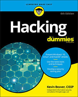 Couverture cartonnée Hacking For Dummies de Kevin Beaver