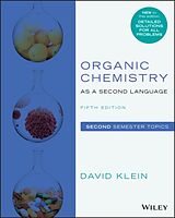 Couverture cartonnée Organic Chemistry as a Second Language de Klein David R.