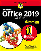 Couverture cartonnée Office 2019 All-in-One For Dummies de Weverka Peter