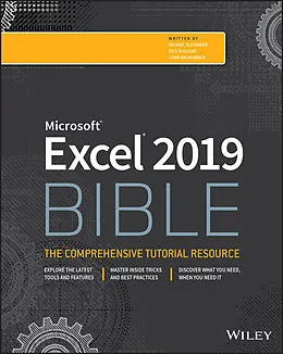 E-Book (epub) Excel 2019 Bible von Michael Alexander, Richard Kusleika, John Walkenbach