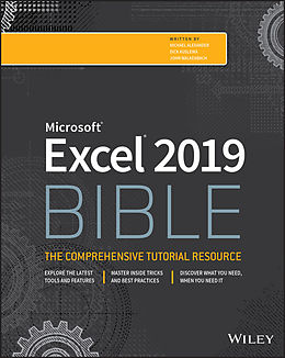 eBook (pdf) Excel 2019 Bible, de Michael Alexander, Richard Kusleika, John Walkenbach