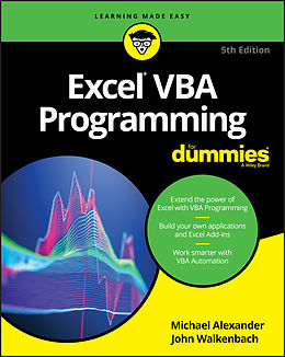 E-Book (epub) Excel VBA Programming For Dummies von Michael Alexander, John Walkenbach