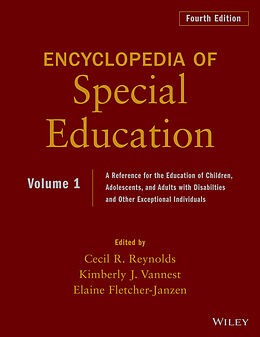 E-Book (epub) Encyclopedia of Special Education, Volume 1 von 