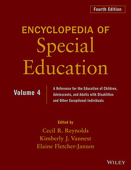 E-Book (epub) Encyclopedia of Special Education, Volume 4 von 