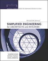 Couverture cartonnée Simplified Engineering for Architects and Builders de James (University of Southern California) Ambrose, Patrick (Salt Lake City, UT) Tripeny