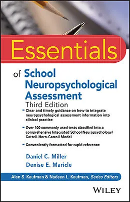 E-Book (pdf) Essentials of School Neuropsychological Assessment von Daniel C. Miller, Denise E. Maricle