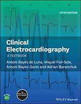 Livre Relié Clinical Electrocardiography de Antoni Bayés de Luna, Fiol-Sala Miquel, Antoni Bayés-Genís