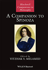 Livre Relié A Companion to Spinoza de Yy Melamed