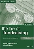 E-Book (pdf) The Law of Fundraising, 2019 Cumulative Supplement, von Bruce R. Hopkins, Alicia M. Beck