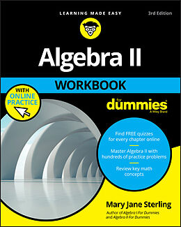 eBook (pdf) Algebra II Workbook For Dummies de Mary Jane Sterling