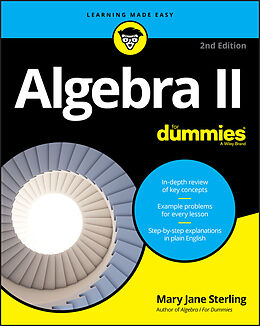 eBook (epub) Algebra II For Dummies de Mary Jane Sterling