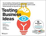 Couverture cartonnée Testing Business Ideas de David J. Bland, Osterwalder Alexander