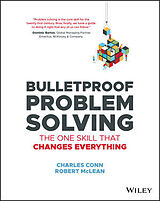 Couverture cartonnée Bulletproof Problem Solving de Charles Conn, McLean Robert