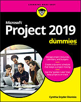 E-Book (pdf) Microsoft Project 2019 For Dummies von Cynthia Snyder Dionisio
