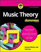 Kartonierter Einband Music Theory For Dummies von Michael Pilhofer, Holly Day