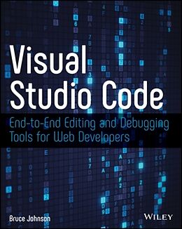 Couverture cartonnée Visual Studio Code de Bruce Johnson