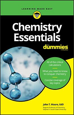 eBook (epub) Chemistry Essentials For Dummies de John T, Moore