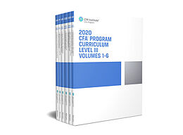 E-Book (pdf) CFA Program Curriculum 2020 Level III, Volumes 1 - 6 von 