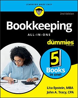E-Book (epub) Bookkeeping All-in-One For Dummies von Lita Epstein, John A. Tracy