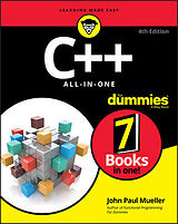 Couverture cartonnée C++ All-in-One For Dummies de John Paul Mueller