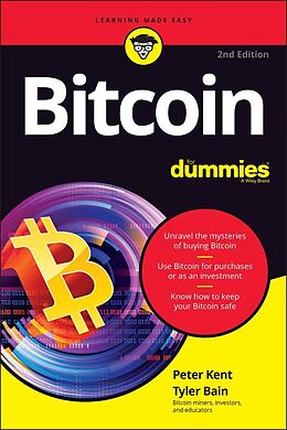 eBook (pdf) Bitcoin For Dummies de Peter Kent, Tyler Bain