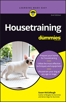 eBook (epub) Housetraining For Dummies de Susan McCullough