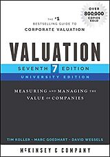 Couverture cartonnée Valuation de Tim Koller, Marc Goedhart, David Wessels