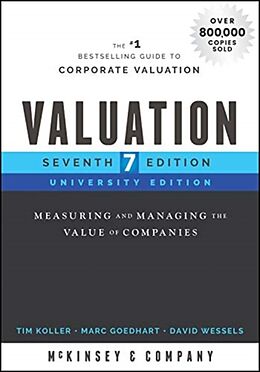 Couverture cartonnée Valuation de McKinsey & Company Inc., Koller Tim, Goedhart Marc