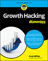 eBook (epub) Growth Hacking For Dummies de Anuj Adhiya