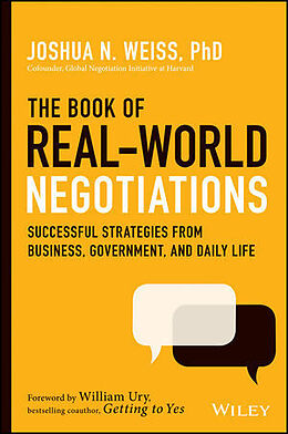 Livre Relié The Book of Real-World Negotiations de Weiss Joshua N.