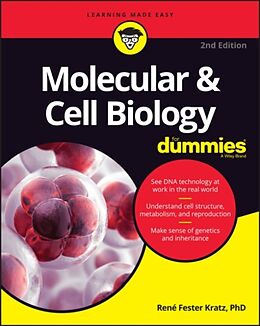 Couverture cartonnée Molecular & Cell Biology For Dummies de Rene Fester Kratz