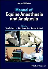 Kartonierter Einband (Kt) Manual of Equine Anesthesia and Analgesia von Tom (University of Tennessee) Valverde, A Doherty