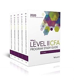 Kartonierter Einband Wiley's Level II CFA Program Study Guide 2020 von Wiley