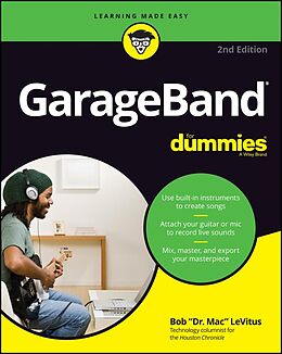 eBook (pdf) GarageBand For Dummies de Bob LeVitus