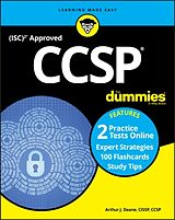 Couverture cartonnée CCSP For Dummies with Online Practice de Arthur J. Deane