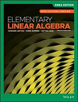 Couverture cartonnée Elementary Linear Algebra, Applications Version, EMEA Edition de Anton Howard, Rorres Chris, Kaul Anton