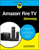 eBook (pdf) Amazon Fire TV For Dummies de Paul McFedries