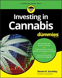 eBook (epub) Investing in Cannabis For Dummies de Steven R. Gormley
