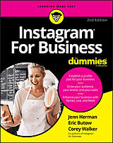 Couverture cartonnée Instagram for Business for Dummies de Jenn Herman, Eric Butow, Corey Walker