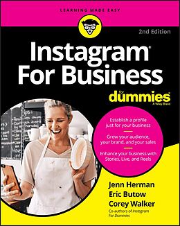 eBook (pdf) Instagram For Business For Dummies de Jenn Herman, Eric Butow, Corey Walker