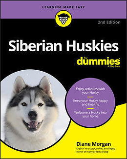 Couverture cartonnée Siberian Huskies For Dummies de Diane Morgan