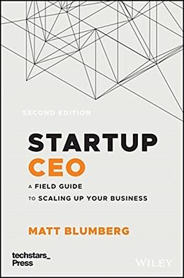 Livre Relié Startup CEO de Blumberg Matt