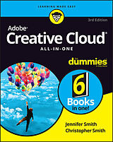 Couverture cartonnée Adobe Creative Cloud All-in-One For Dummies de Jennifer Smith, Christopher Smith
