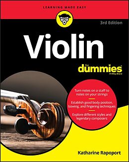 eBook (epub) Violin For Dummies de Katharine Rapoport