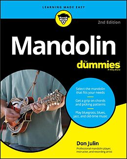 eBook (epub) Mandolin For Dummies de Don Julin