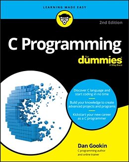 Couverture cartonnée C Programming For Dummies de Gookin Dan